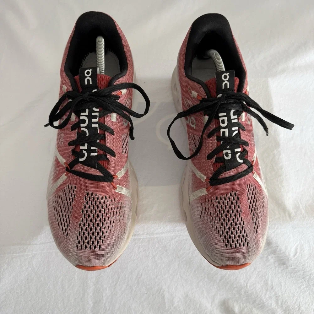 On Cloud Cloudsurfer Men's‎ Size 11.5 Athletic Shoes Auburn Frost CloudTecPhase